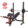 MiM USA Olympic Weight Bench and Squat Rack