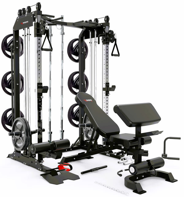 MiM USA Pro Master 1001 all-in-one home gym with bench