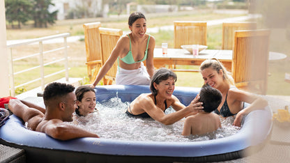 MSpa Tekapo hot tub group lifestyle