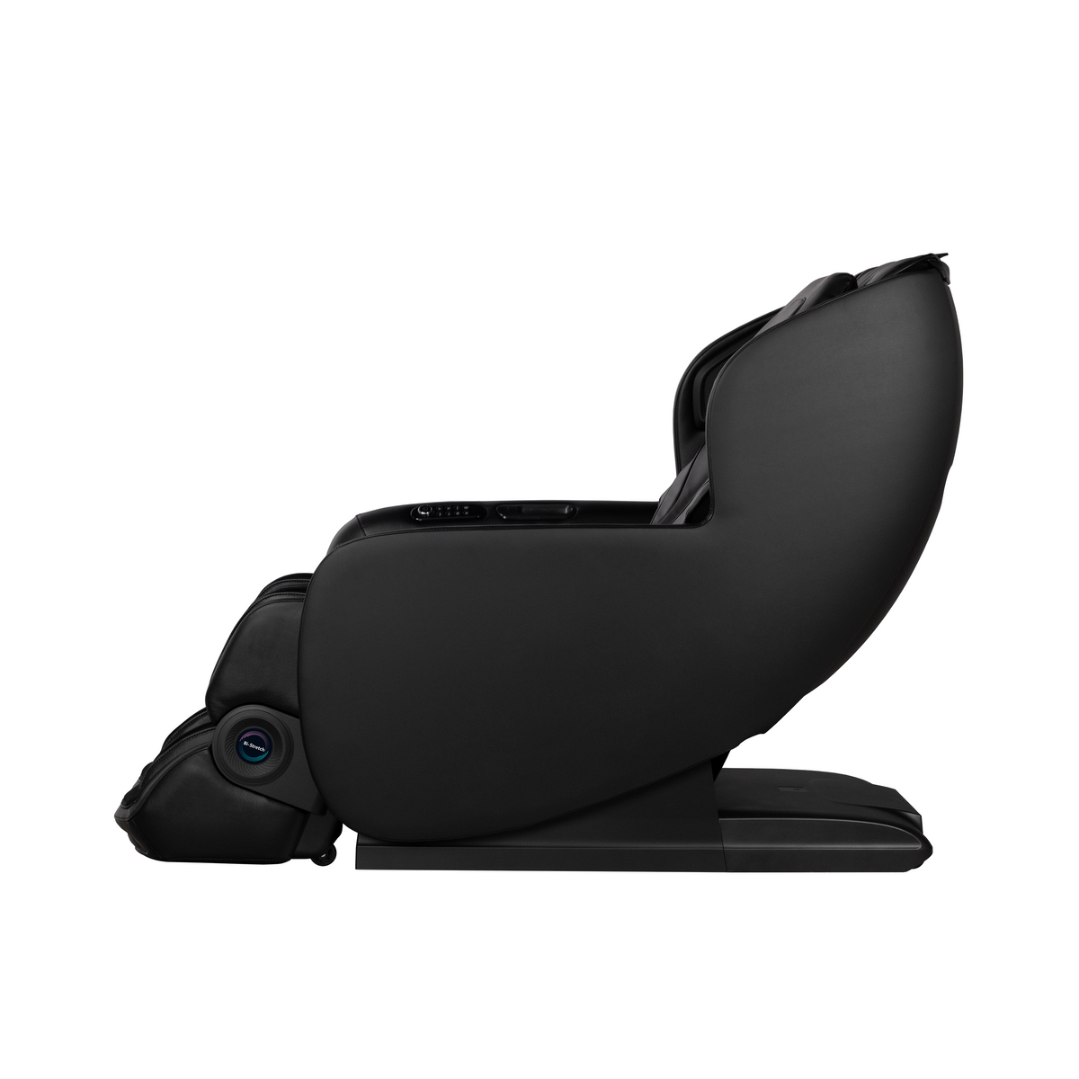 Aront Sentio Massage Chair in Black, side view