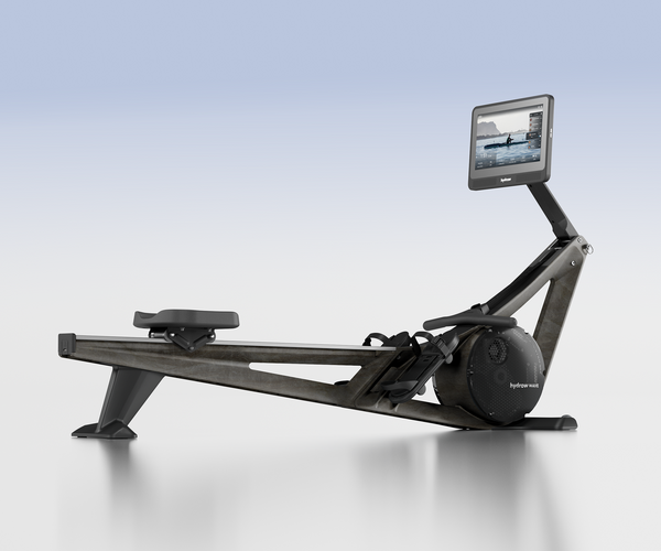 Hydrow Wave rowing machine in Pirate Black