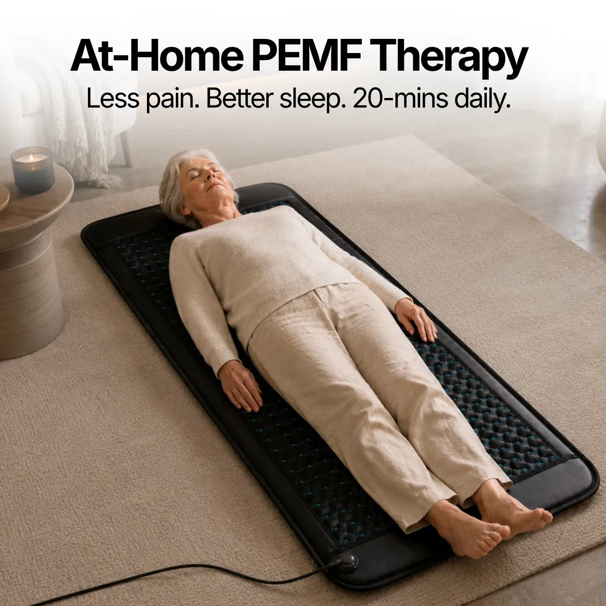 Full-Body PEMF Therapy Mat.