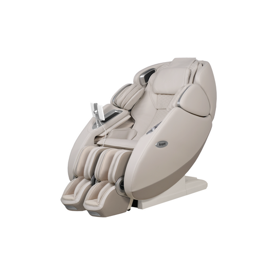 Aront Sentio Max Massage Chair in Beige, front angle