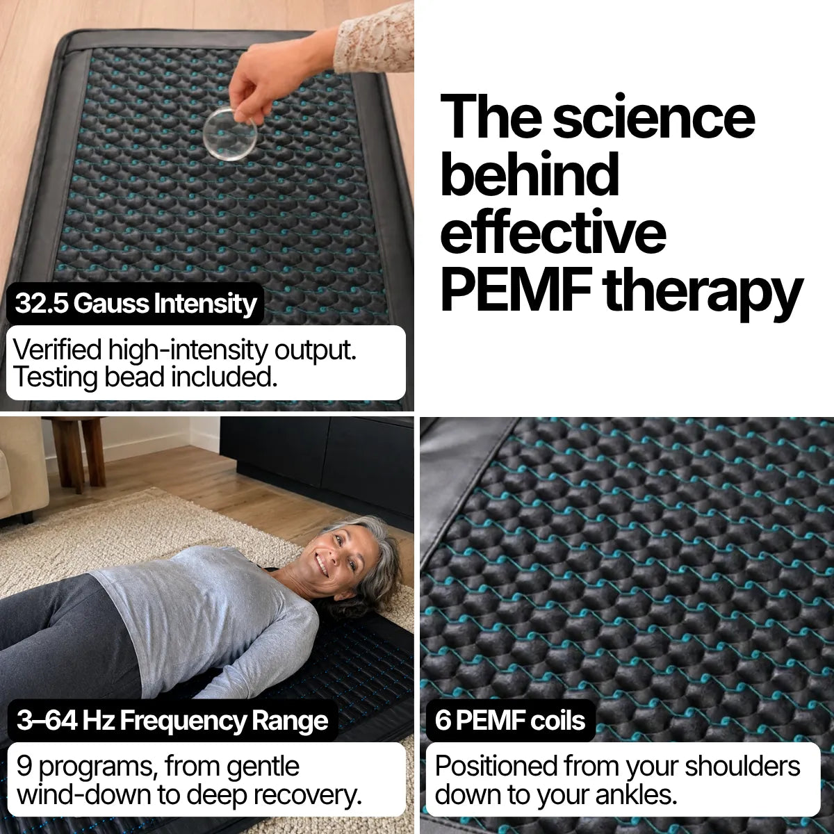 Full-Body PEMF Therapy Mat.