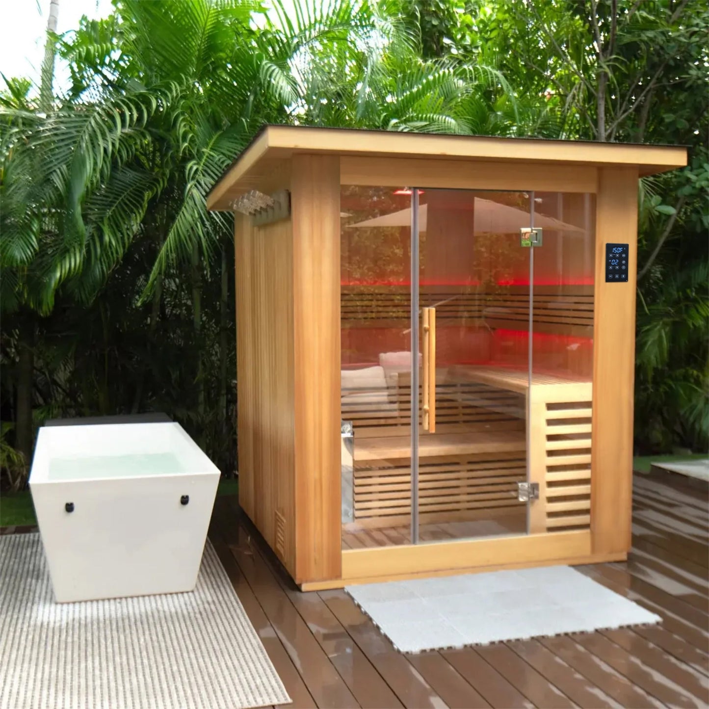 Revive 4 Person Traditional Sauna detail