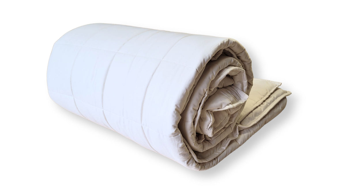 Organic Quilted Cotton Comforter, third view