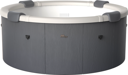 MSpa Denver Frame Series hot tub product view on white
