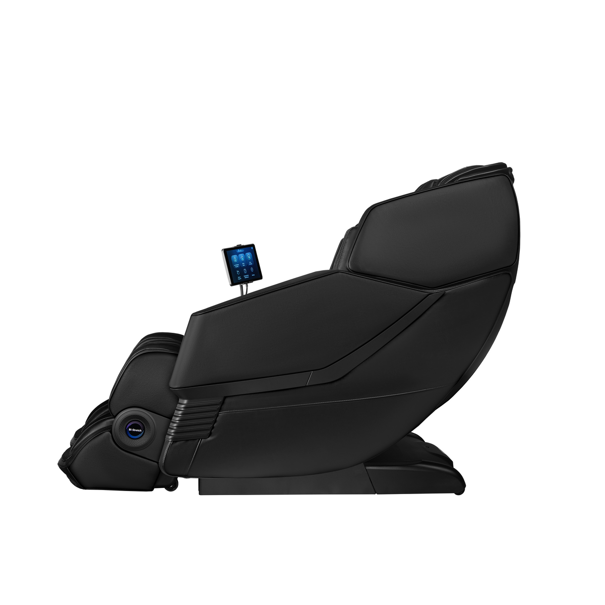 Aront Sentio Pro Massage Chair in Black, side view