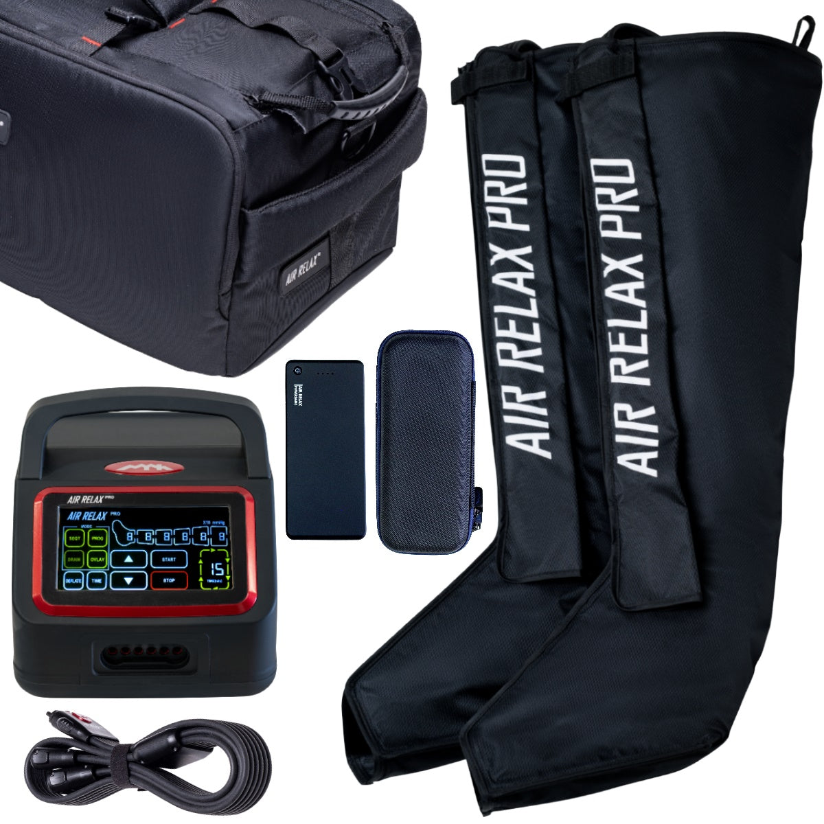 Air Relax Pro AR-4.0 shown with the optional battery pack