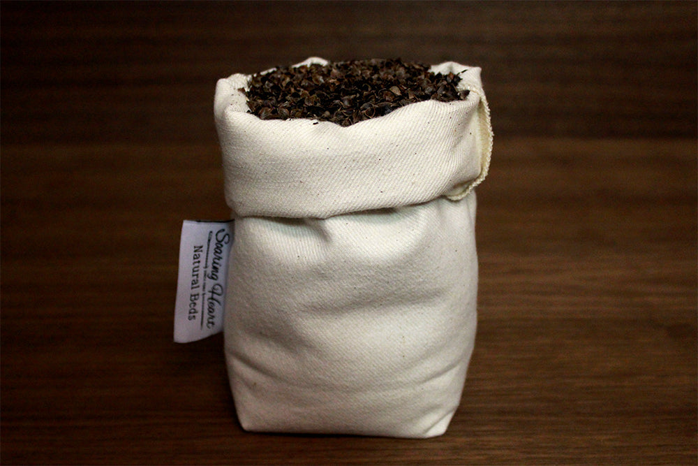 Buckwheat hull fill