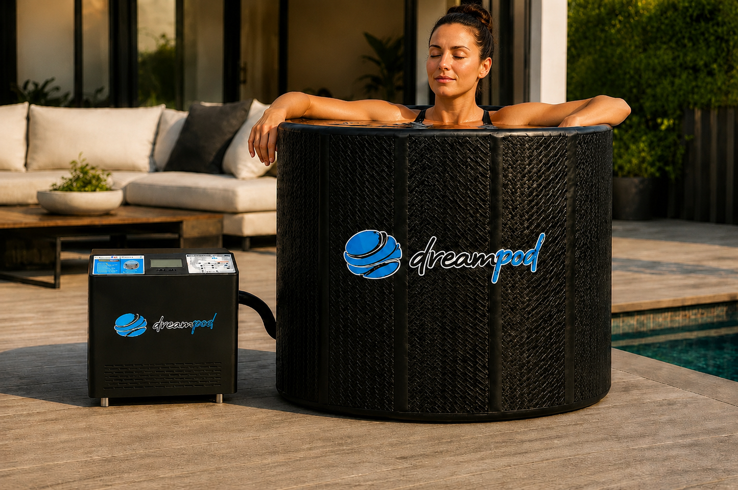 Dreampod Cold Plunge Barrel Flex with Chiller