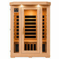 HeatWave Sonoma 2-Person Hemlock Infrared Sauna