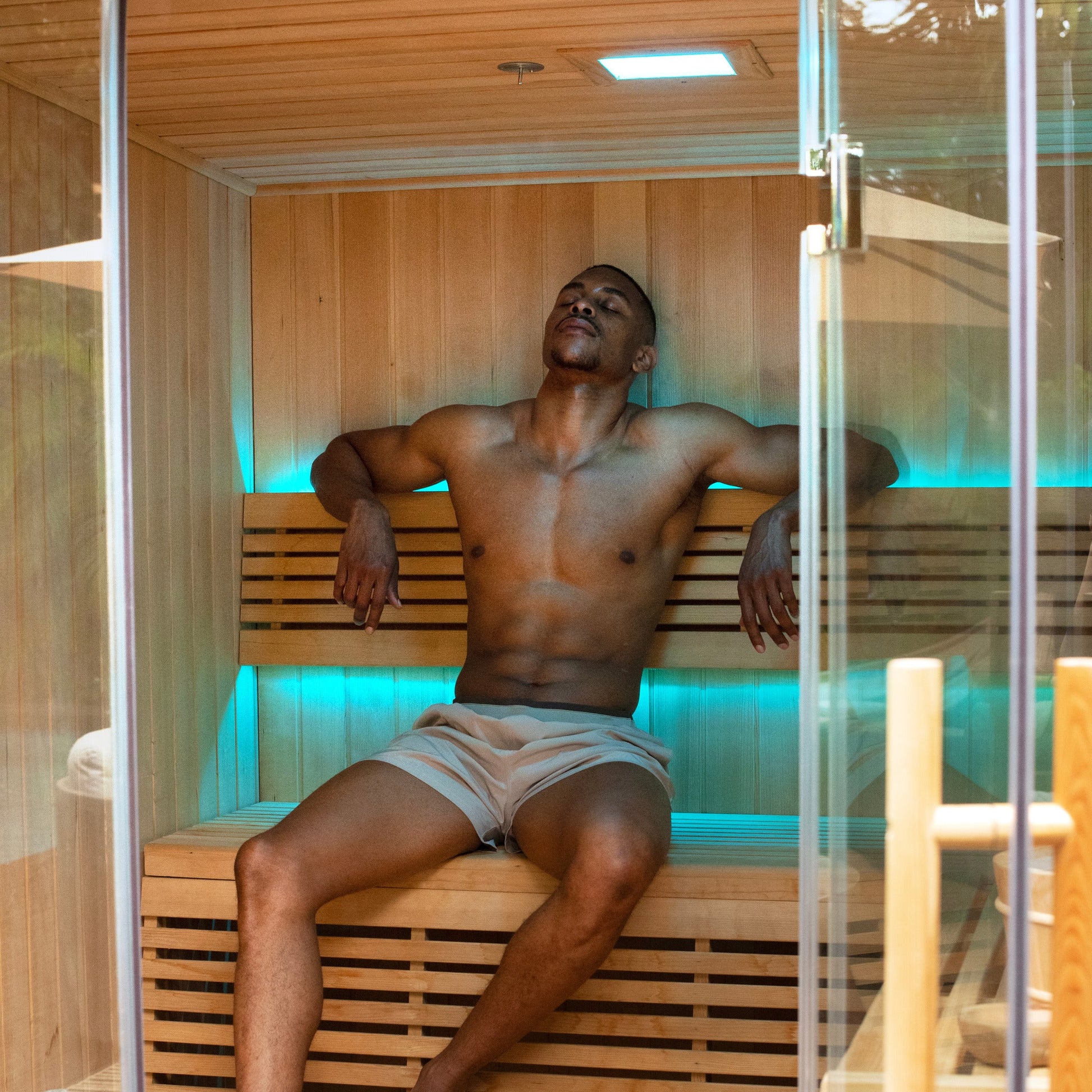 Revive 4 Person Traditional Sauna lifestyle shot