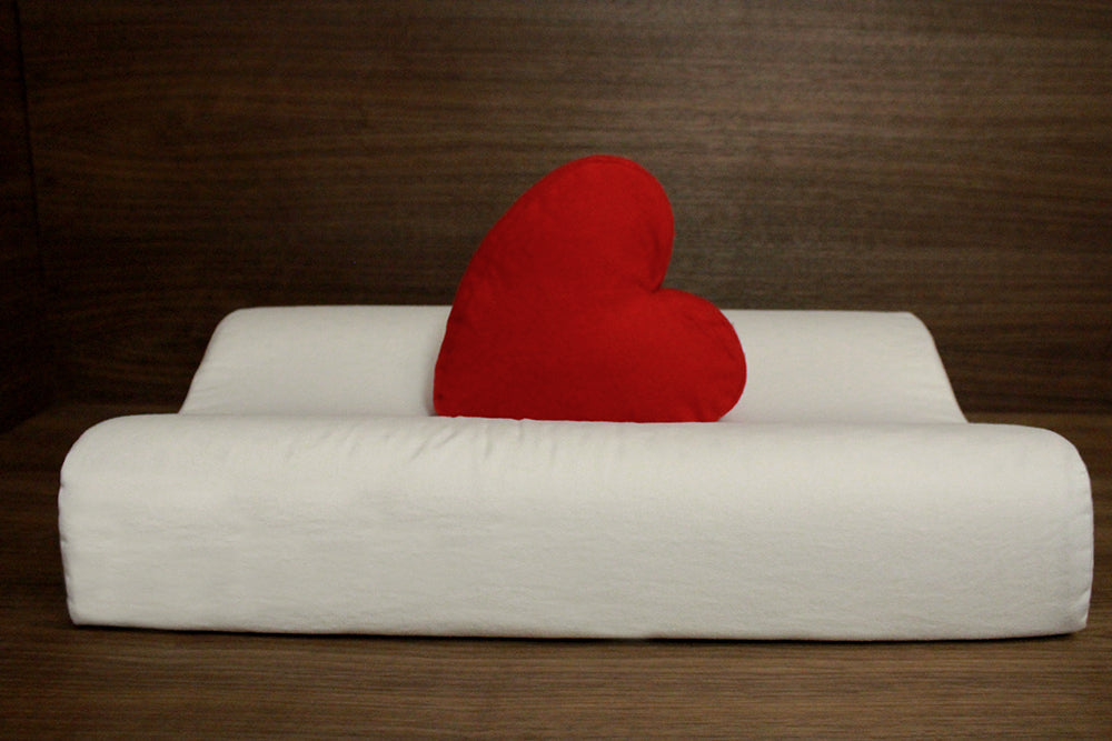 Soaring Heart Ergonomic Organic Latex Pillow