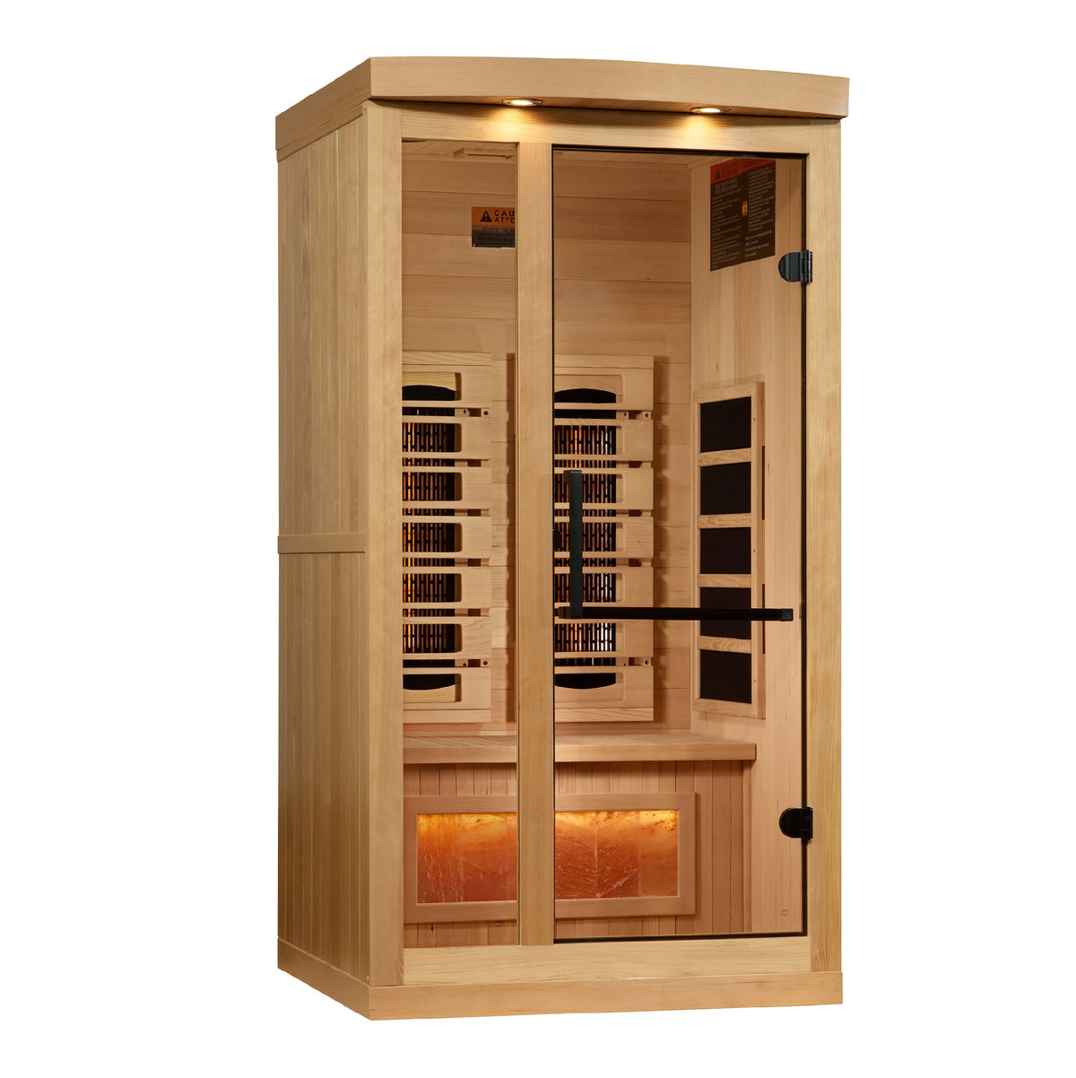 Golden Designs Reserve Edition 1-Person Full Spectrum Infrared Sauna