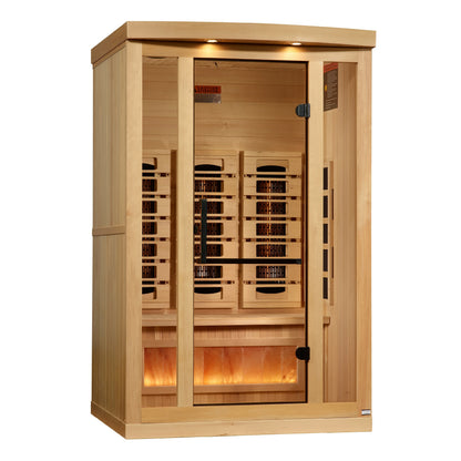 Golden Designs Reserve Edition 2-Person Full Spectrum Infrared Sauna