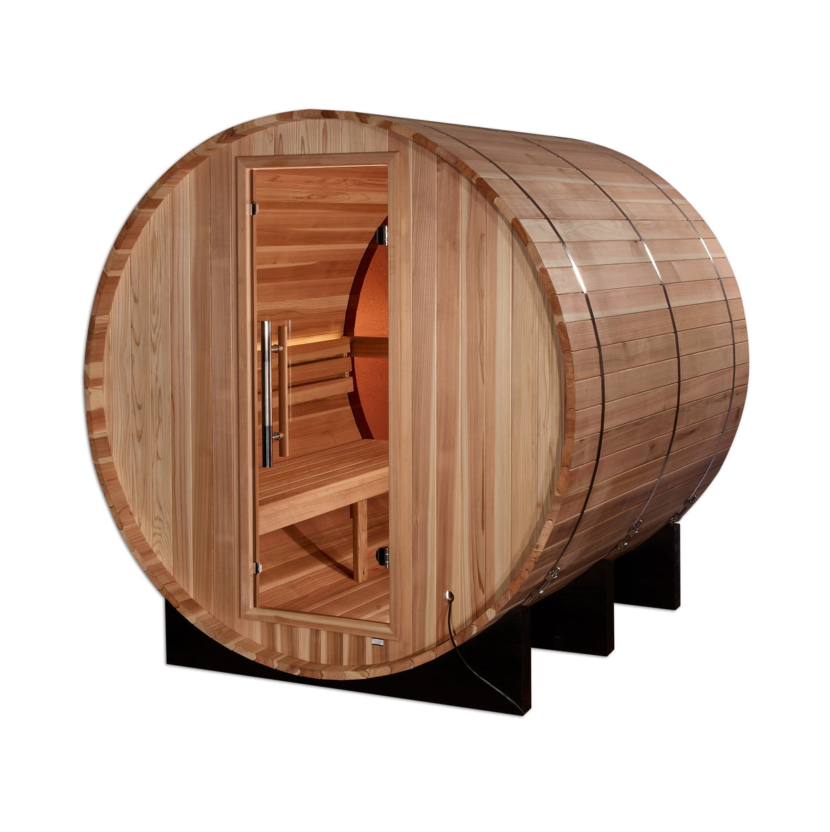 Golden Designs Zurich 4-Person Traditional Barrel Sauna