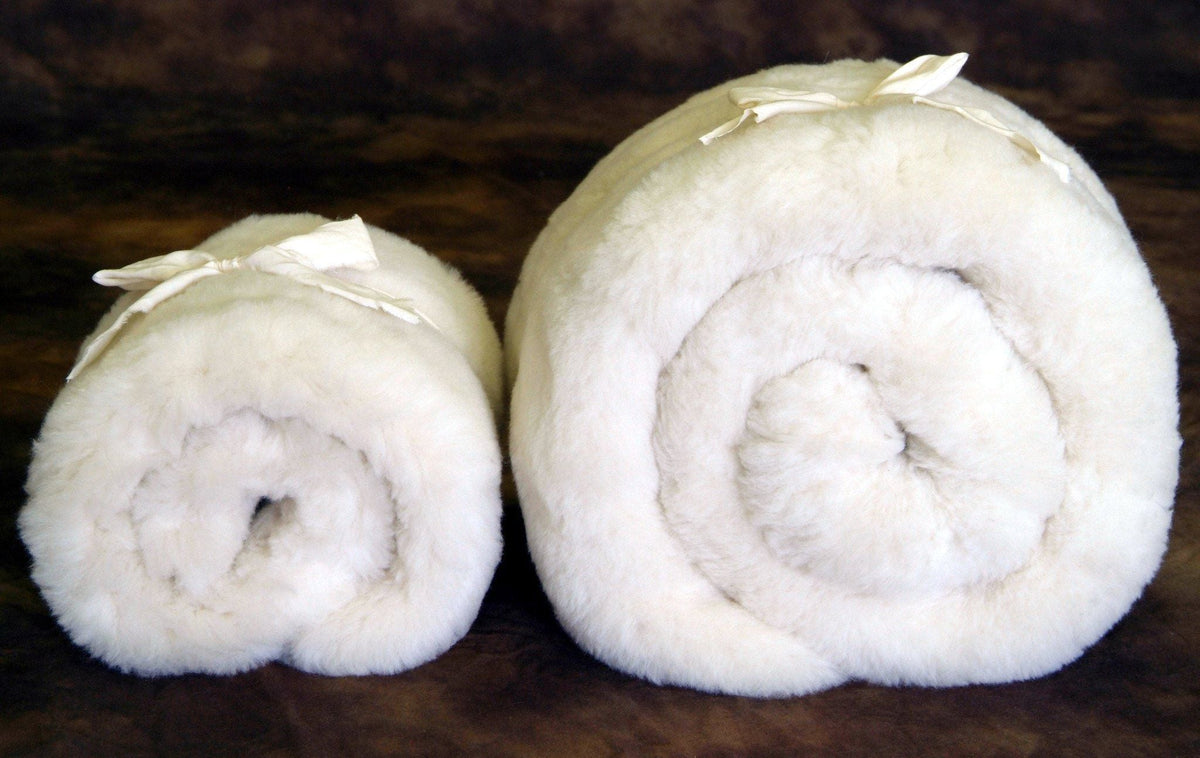 Happy Lamb Fleece Wool Topper, second view