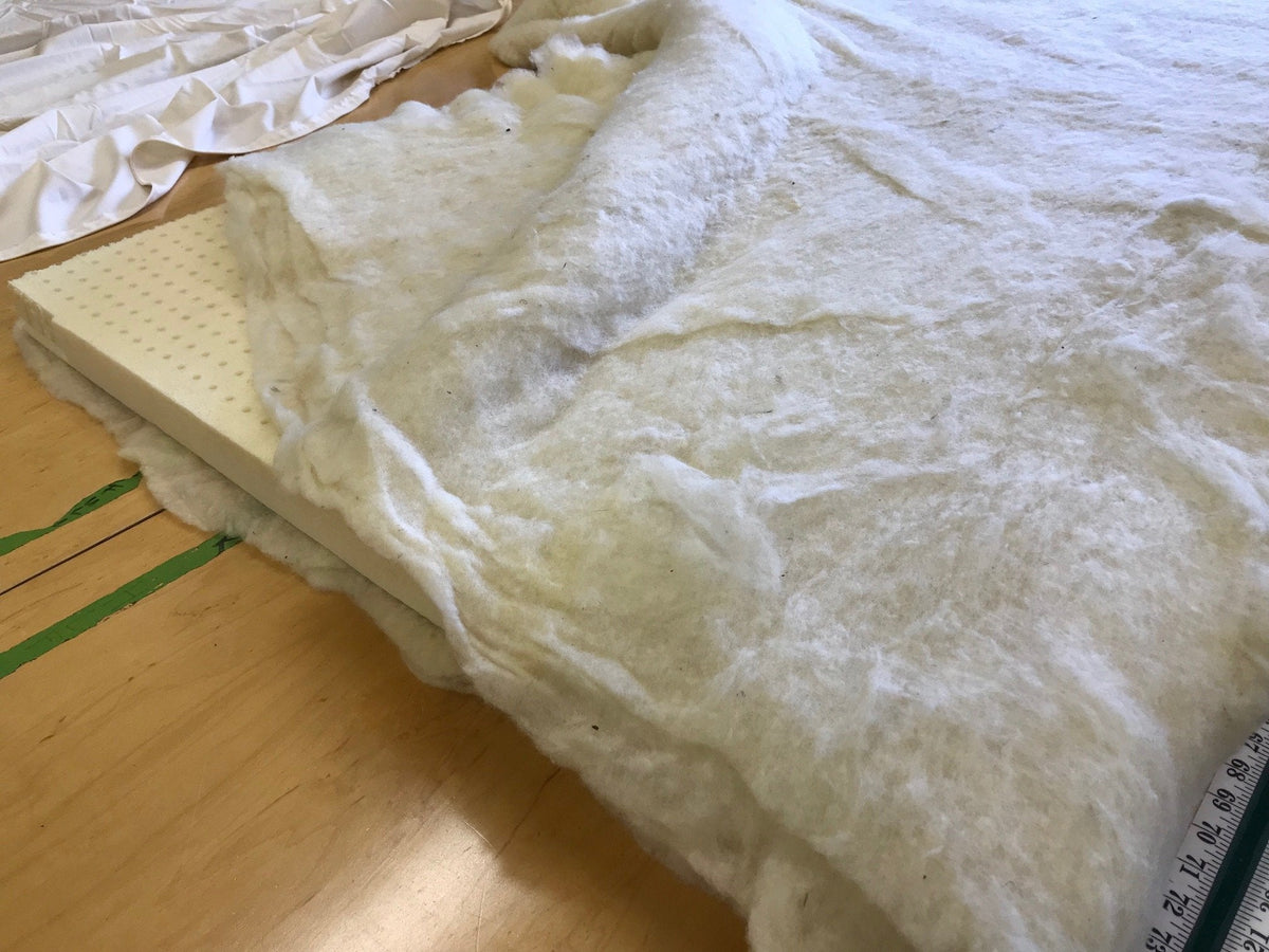 Holy Lamb Organics Wool & Latex Mattress Topper construction