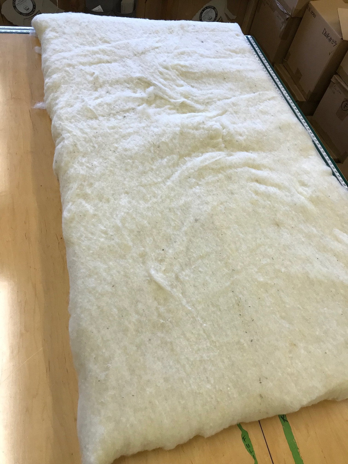 Holy Lamb Organics Wool & Latex Mattress Topper materials