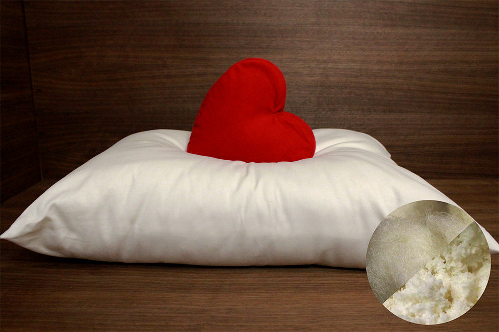 Soaring Heart Organic Shredded Latex & Wool Pillow