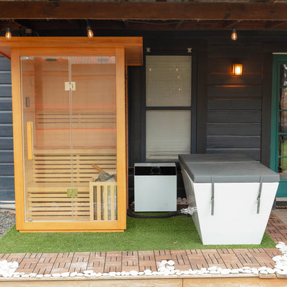 Revive 2 Person Traditional Sauna interior