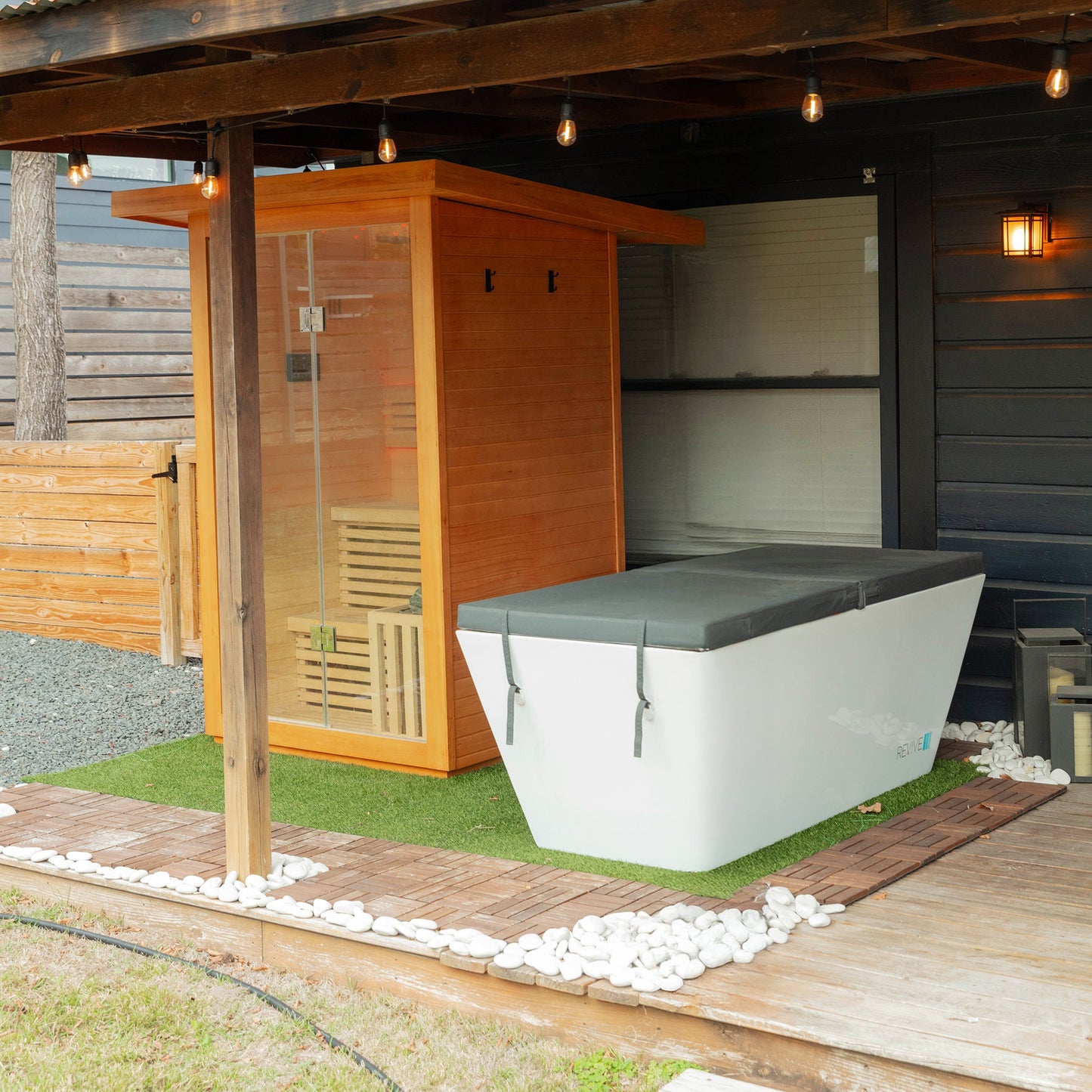 Revive 2 Person Traditional Sauna detail