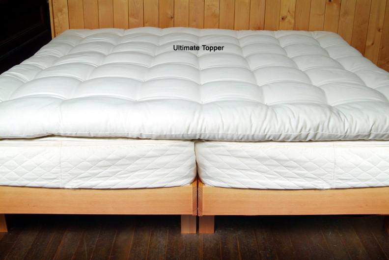 Holy Lamb Organics Natural Quilted Topper