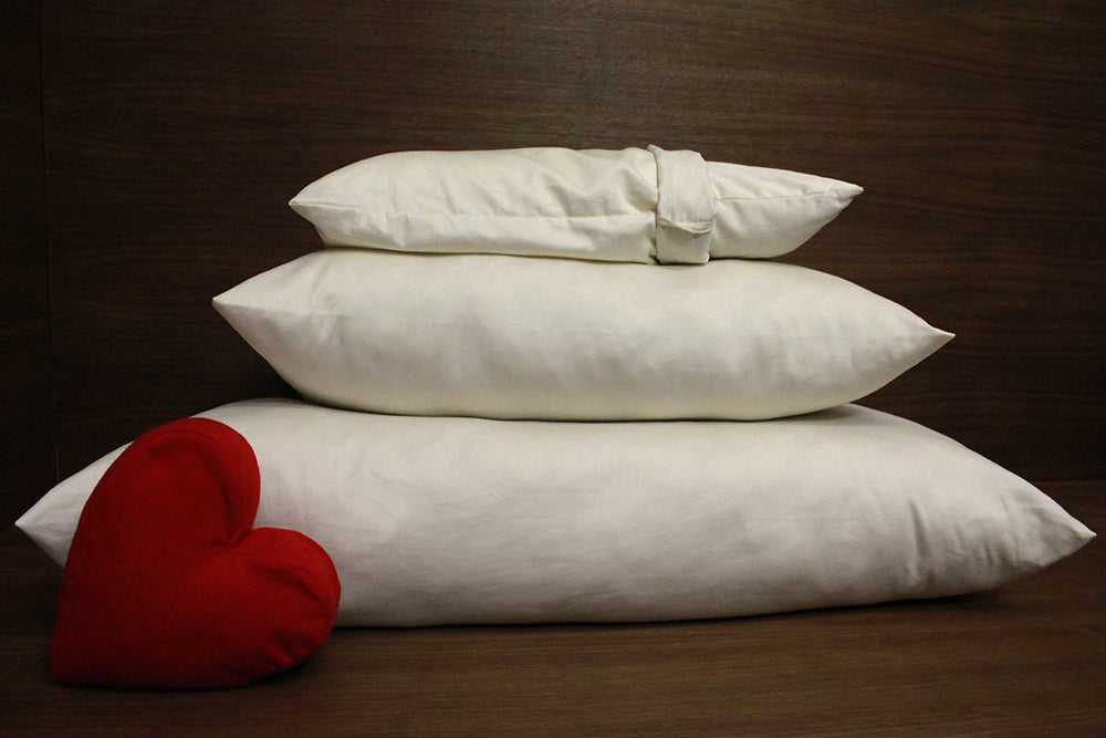 Organic Wool Bolus Pillow detail