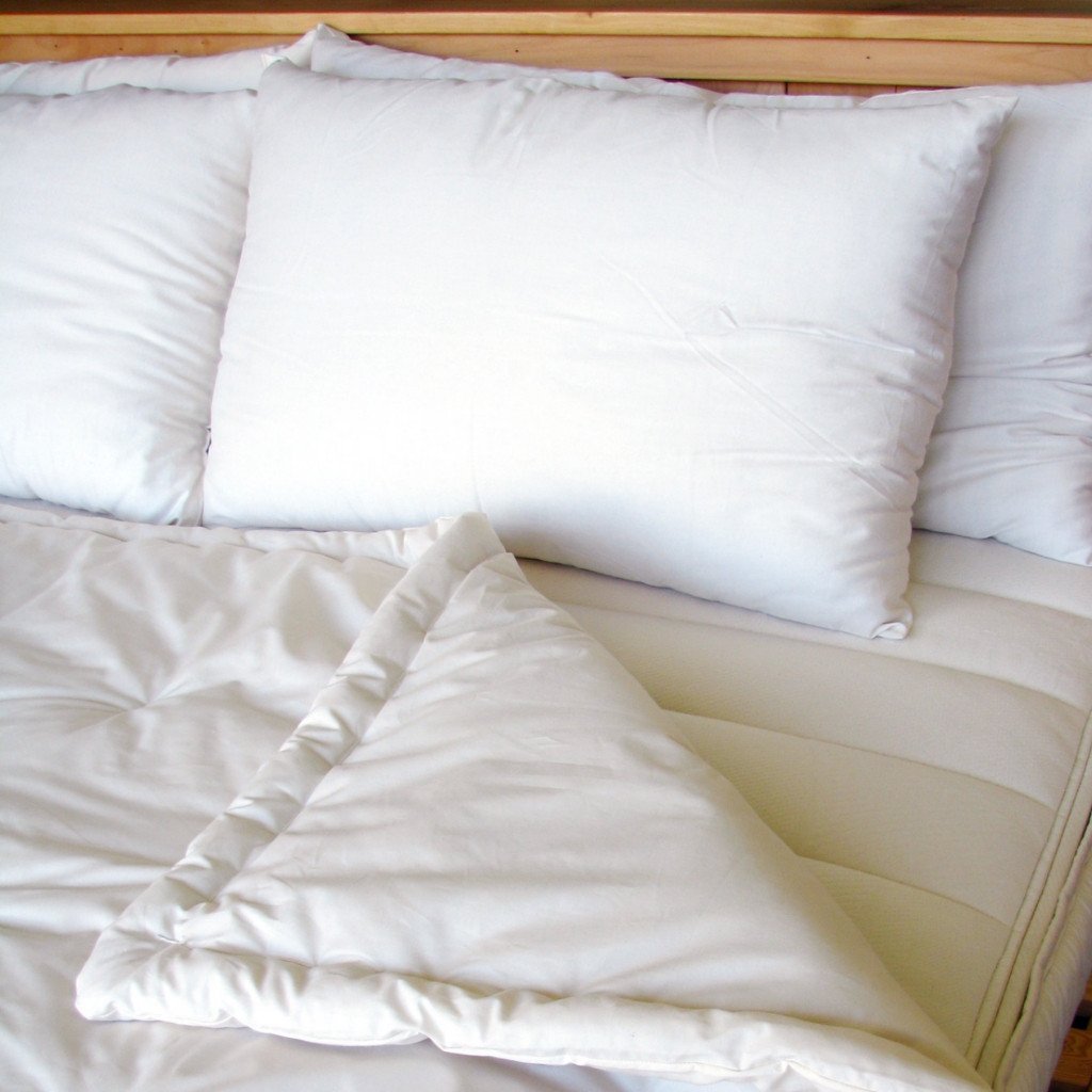 All-Natural Wool Comforter, second view