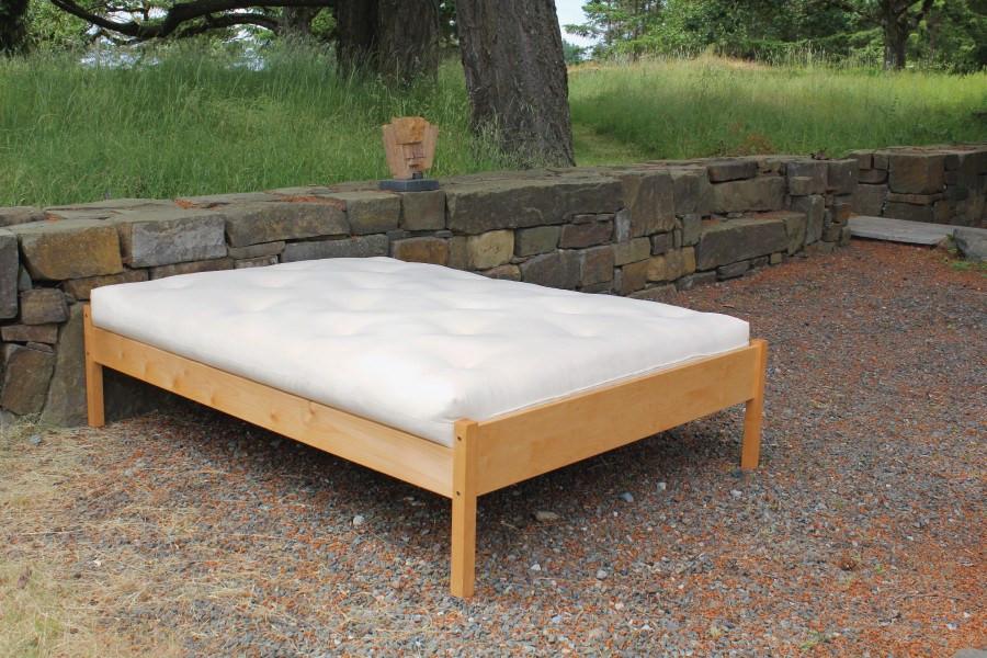 Soaring Heart Organic Cotton Latex & Wool Futon detail