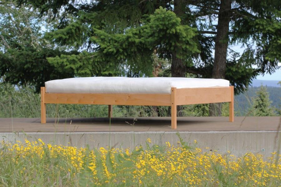 Soaring Heart Organic Cotton & Wool Futon construction