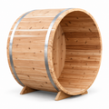 Leisurecraft 5ft Cedar Firewood Storage Barrel