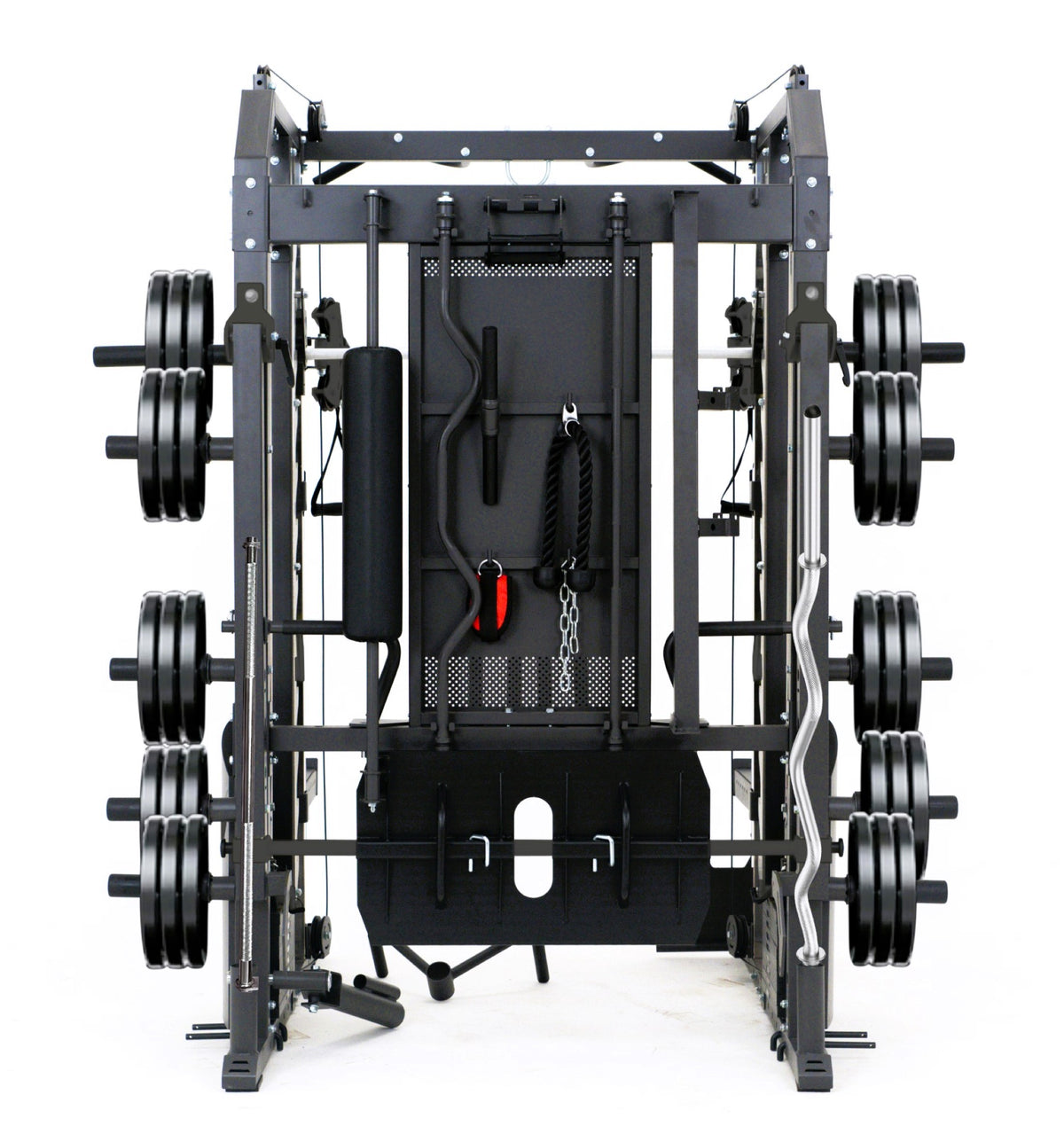 MiM USA Hercules Pro rear view with weight stacks