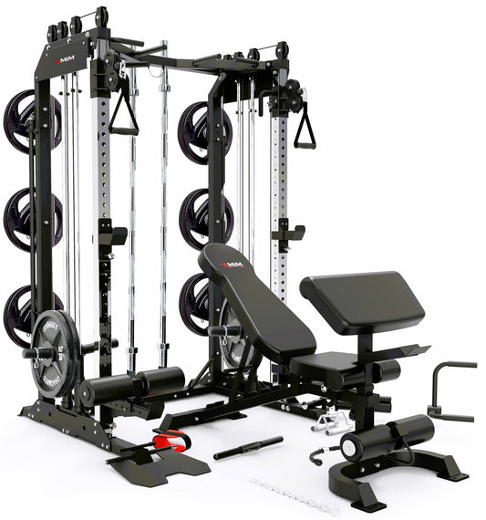 MiM USA Pro Master 1001 all-in-one home gym with bench