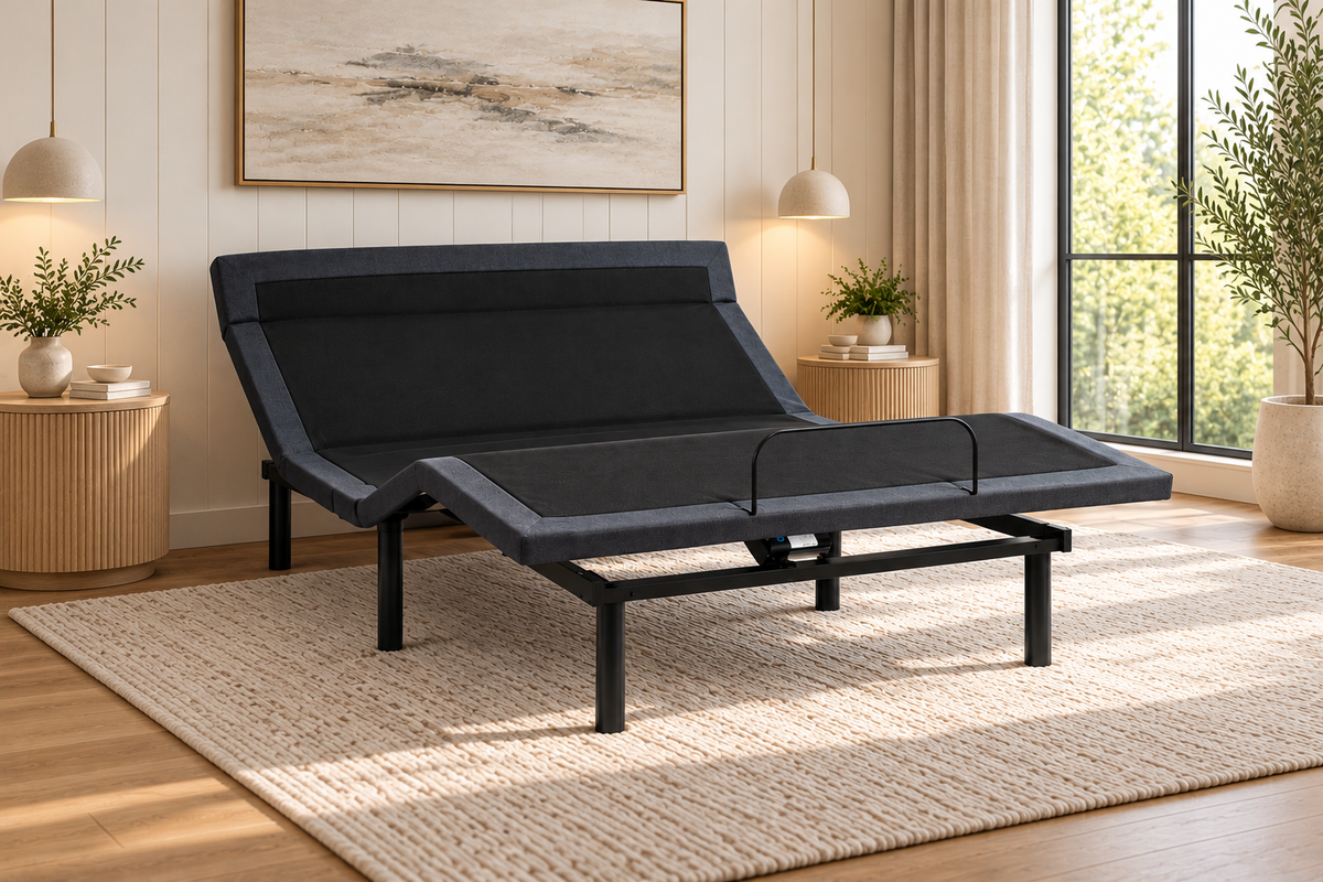 DreamSense™ Harmony Adjustable Base in a bedroom