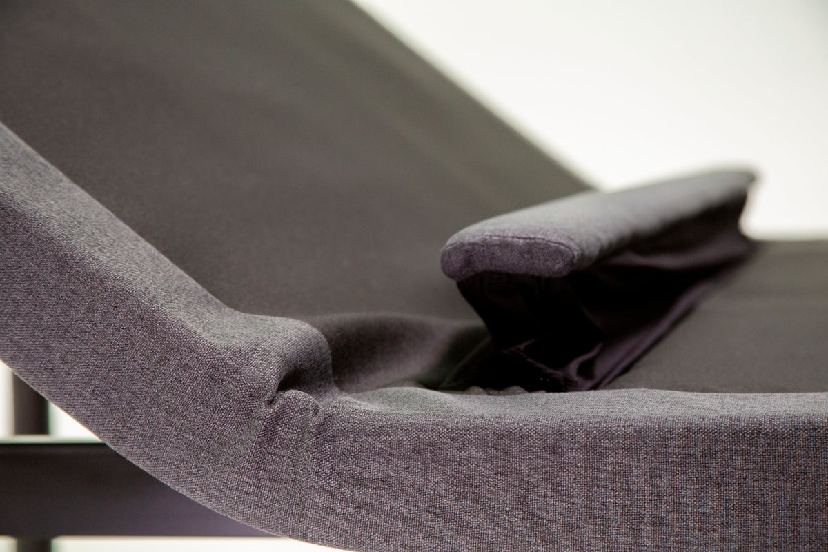 DreamSense™ Opus Adjustable Base, lumbar support detail