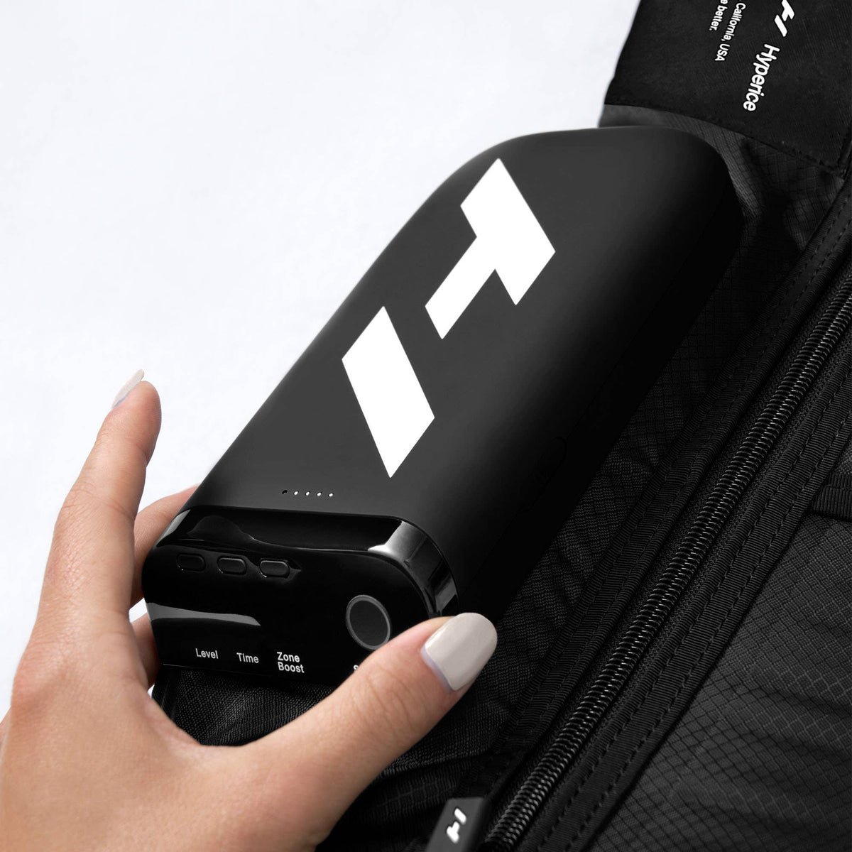 Normatec compression boot controls