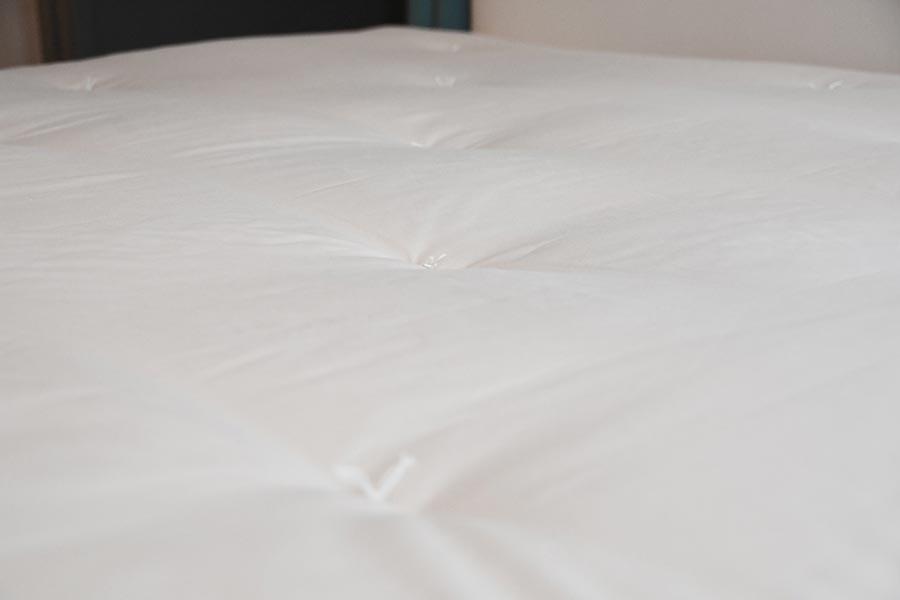 Soaring Heart Organic Latex Mattress Topper detail