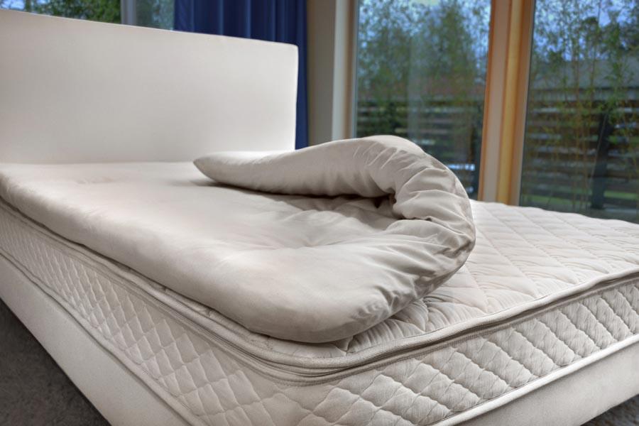 Soaring Heart Organic Latex Mattress Topper construction