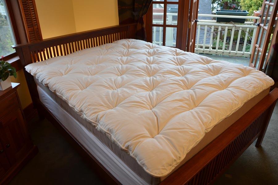Soaring Heart Organic Wool Mattress Topper